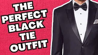 THE PERFECT BLACK TIE | TUXEDO OUTFIT