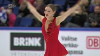 Jenni Saarinen. Finlandia trophy 2019, SP