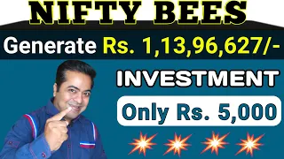 Nifty BEES: मात्र Rs. 5000 निवेश करके Rs. 1.13 Crore बनाए | जाने Nifty Bees में निवेश करने की रणनीति