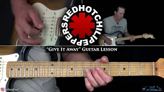 Red Hot Chili Peppers - Give It Away Guitar Lesson