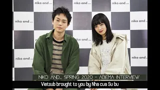 [Vietsub][Abema Interview] Suda Masaki x niko and... (Spring 2020)