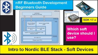 nRF5 SDK - Tutorial for Beginners Pt 41 - Nordic Soft Devices Basics