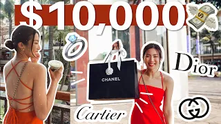 $10,000 SHOPPING CHALLENGE (FIRST luxury haul)