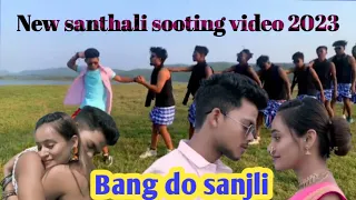 bang do sanjli sooting video 2023 artist jony Hembram and madhri Rena singer raju Soren #dularbaha