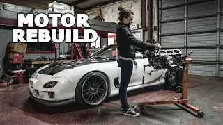 REBUILDING my BLOWN UP 350Z! Pt. 2