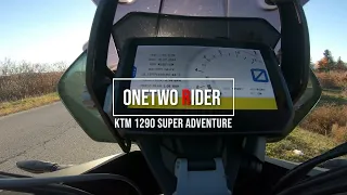 KTM 1290 Super Adventure R: Acceleration 0-100 km/h (4K)