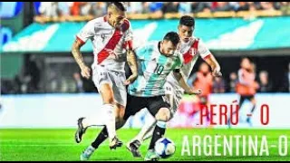 Argentina 0-0 Perú  Narración Argentina TyC Sports  Eliminatorias Rusia 2018 05-10-17