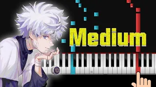 Hunter X Hunter OP 1 Departure - Piano Tutorial + Music Sheets