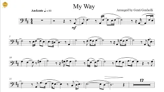 My Way by Frank Sinatra (Cello Solo with Piano Accompaniment/Sheets)