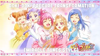 Doki Doki Precure Group Transformation|| (Miracle Tunes Style!)