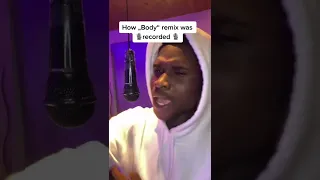 How “Body remix” was recorded 💥🔥 Spaghetti 🍝 Mafia