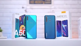 Mending mana? Realme 5 Pro atau Samsung Galaxy A50s?