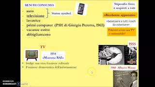 IL BOOM ECONOMICO E LA CONTESTAZIONE GIOVANILE (1968)