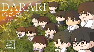 [FANART MV] TREASURE트레저- 다라리 (DARARI) Lyrics✿Karmartm・中字