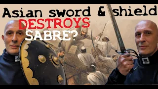 Indian Sword & Shield DOMINATES European Sabre?