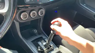 Evo X KDN short shifter demo