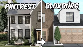 BUILDING A PINTREST HOUSE IN BLOXBURG