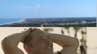 SPECTACULAR FOOTAGE | DUAL BOOSTER LANDING | FALCON HEAVY | SPACEX