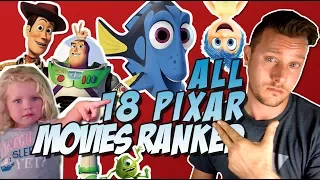 All 18 Pixar Movies Ranked From Worst to Best! (w/ Cars 3 movie review)