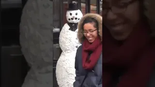 Scary Snowman