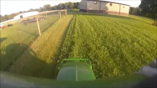 Mowing with the JD 3720-Nickelback