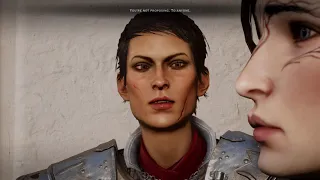 Dragon Age Inquisition - Talking to Cassandra after marrying Cullen