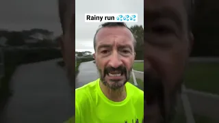 Running in the rain - keep on running 💪🏼