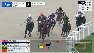 Gulfstream Park August 20, 2022 Race 3