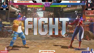 Randumb Manon vs Gamerbee Luke Capcom Cup LCQ