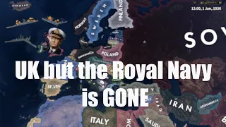 Hoi4 What if the Royal Navy was destroyed in 1936 | Timelapse 1936 - 1948