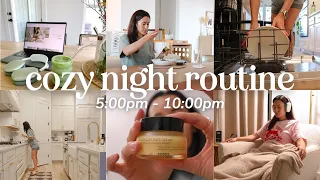 🌙 My Cozy Night Routine | Cooking, Cleaning, & Simple Self-Care