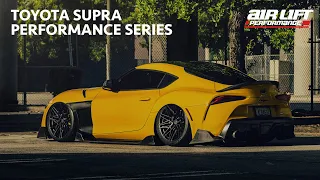 Toyota GR Supra on Air Lift Performance Series | Vossen Wheels