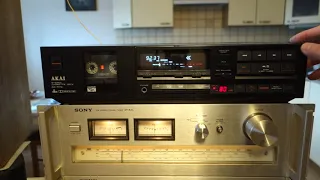 Akai GX-R70 reverse recording example.