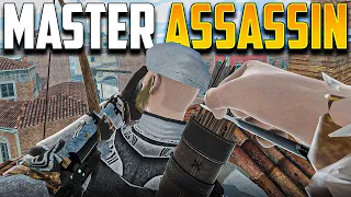 Trying to be a Master Assassin in Assassin's Creed VR...