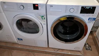 Beko washing and drying together