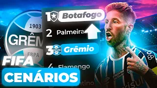 GRÊMIO consegue tirar o título do BOTAFOGO? 🔵x🔥 | FIFA Cenários