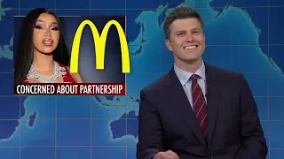SNL Weekend Update 6/1/24 Biden Smiles Awkwardly | Saturday Night Live June 6, 2024
