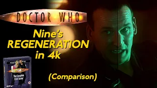 9th Doctors Regeneration in 4k - Topaz Video Enhance AI (DVD Upscaled Comaprison)