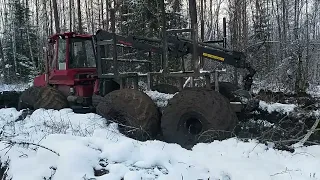 Homemade forwarder (Vilpulka.Latvia)