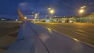 Airbus A320 EasyJet Push Back, Taxi and Take OFF Toulouse Blagnac TLS