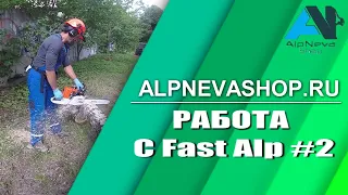 Удаляем деревья вместе с фирмой "Fast Alp" #2