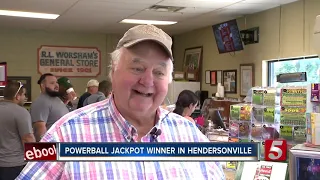 Powerball jackpot winner named in Hendersonville