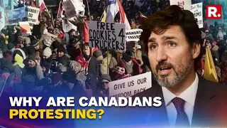 'Karma Strikes': Netizens Take Dig At Canadian PM Trudeau Goes Into Hiding Amid Anti-Vax Protests