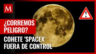 Cohete 'SpaceX' que está fuera de control podría estrellarse con la Luna en marzo