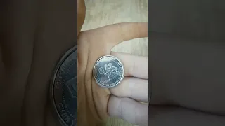 моему папе случайно дали коллекционною монету 10 грн 2022года их 10 000 000 штук в Украине