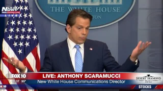 WATCH: New White House Communications Director Anthony Scaramucci Speaks After Sean Spicer Resigns