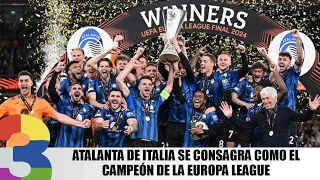 Atalanta de Italia se consagra como el campeón de la Europa League