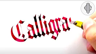 Satisfying Calligraphy Video Compilation ( Best Old English Calligraphy )