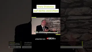 Trotz Diabetes auf nichts verzichten | QS24 - Schweizer Gesundheitsfernsehen | #shorts