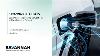 SAVANNAH RESOURCES PLC - Investor Presentation